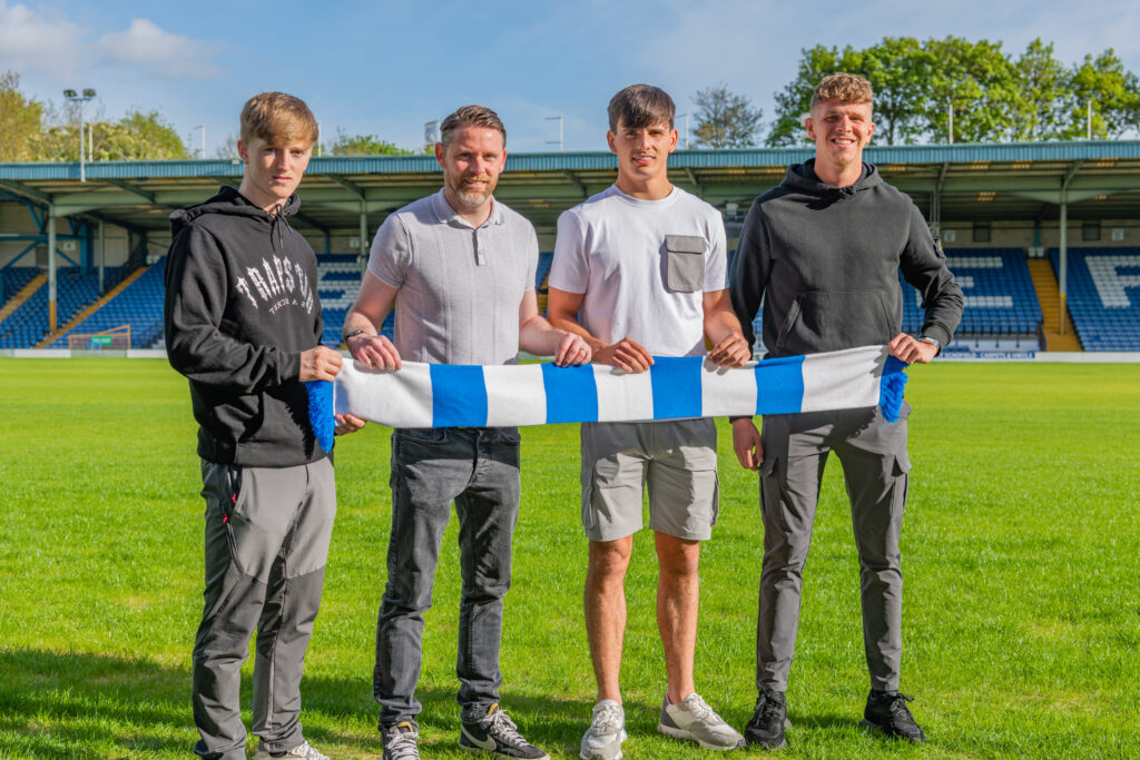 Connor Comber, Andy Welsh, Lewis Gilboy Jack Atkinson